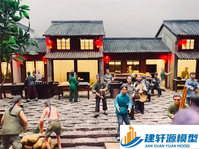 清远香市微缩模型