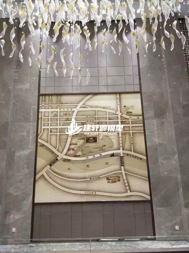 清远木质壁挂模型