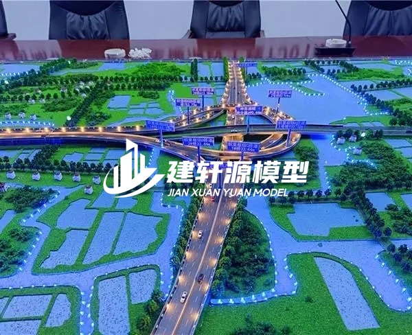 清远高速公路沙盘定制